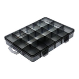 Maxbell Plastic Screws Storage Box Multi-grid Hardware Box Storage  18 Grids S