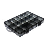 Maxbell Plastic Screws Storage Box Multi-grid Hardware Box Storage  18 Grids S