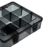 Maxbell Plastic Screws Storage Box Multi-grid Hardware Box Storage  9 Grids L