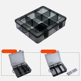 Maxbell Plastic Screws Storage Box Multi-grid Hardware Box Storage  9 Grids L