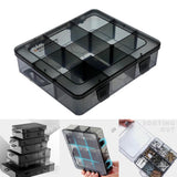 Maxbell Plastic Screws Storage Box Multi-grid Hardware Box Storage  9 Grids L