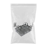 Maxbell Plastic Screws Storage Box Multi-grid Hardware Box Storage  12 GrIds L