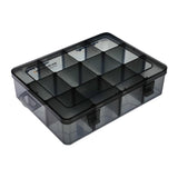 Maxbell Plastic Screws Storage Box Multi-grid Hardware Box Storage  12 GrIds L