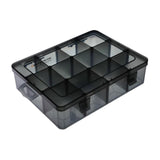 Maxbell Plastic Screws Storage Box Multi-grid Hardware Box Storage  12 GrIds L
