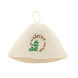 Maxbell 3x Sauna Hat Russian Banya Caps Saunahut Saunahattu 100% Wool Felt Women Men