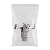 Maxbell 2pcs Fake Owl Outdoor Pest Bird Squirrels Pest Repellent for Keep Birds Away