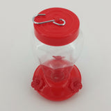Maxbell Hummingbird Feeder Feeding Container Hanging Garden Outside Red Flower