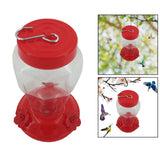 Maxbell Hummingbird Feeder Feeding Container Hanging Garden Outside Red Flower