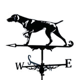Maxbell 2pcs Weather Vane Black Hound for Practical Farm Home Outdoor Garden Crafts