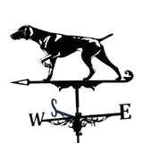 Maxbell 2pcs Weather Vane Black Hound for Practical Farm Home Outdoor Garden Crafts