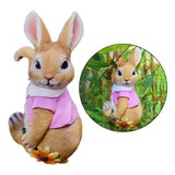 Maxbell 4x Exquisite Rabbit Ornaments Garden Statue Figurines for Outdoor Indoor