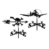 Maxbell 2x Weather Vane Yard Wind Direction Indicator Kit Bracket Weathervane