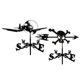Maxbell 2x Weather Vane Yard Wind Direction Indicator Kit Bracket Weathervane
