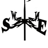 Maxbell 2x Weather Vane Yard Wind Direction Indicator Kit Bracket Weathervane