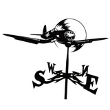 Maxbell 2x Weather Vane Yard Wind Direction Indicator Kit Bracket Weathervane