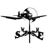 Maxbell 2x Weather Vane Yard Wind Direction Indicator Kit Bracket Weathervane