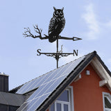 Maxbell 2pcs Weather Vane Black Hound for Practical Farm Home Outdoor Garden Crafts