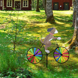 Maxbell 2 Pieces Windmill Pinwheel Wind Spinner Toy Garden Party Decor