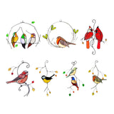 Maxbell Keepsake Ornament Birds  Pendant Home Decoration Thrush