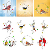 Maxbell Keepsake Ornament Birds  Pendant Home Decoration Thrush
