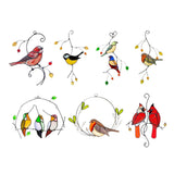 Maxbell Keepsake Ornament Birds  Pendant Home Decoration Thrush