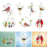 Maxbell Keepsake Ornament Birds  Pendant Home Decoration Thrush