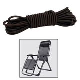 Maxbell 4pcs Recliner Laces Cords for Patio Folding Chair Repair Accessories Brown