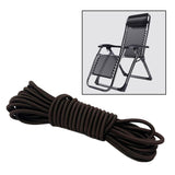 Maxbell 4pcs Recliner Laces Cords for Patio Folding Chair Repair Accessories Brown