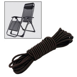 Maxbell 4pcs Recliner Laces Cords for Patio Folding Chair Repair Accessories Brown