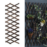 Expanding Wooden Garden Trellis Climbing Plant Support Fence Panel Decor