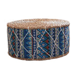 4pcs Handmade Straw Futon Floor Pillow Meditation Stool Pouf Bohemia