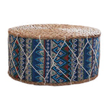 4pcs Handmade Straw Futon Floor Pillow Meditation Stool Pouf Bohemia