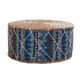 4pcs Handmade Straw Futon Floor Pillow Meditation Stool Pouf Bohemia