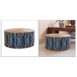 4pcs Handmade Straw Futon Floor Pillow Meditation Stool Pouf Bohemia