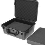 Waterproof Hard Case ABS Plastic Tool Storage Carry Case Outdoor Box wFoam L