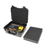 Waterproof Hard Case ABS Plastic Tool Storage Carry Case Outdoor Box wFoam L