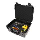 Waterproof Hard Case ABS Plastic Tool Storage Carry Case Outdoor Box wFoam L