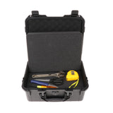 Waterproof Hard Case ABS Plastic Tool Storage Carry Case Outdoor Box wFoam L