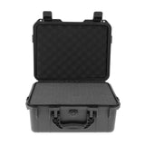 Waterproof Hard Case ABS Plastic Tool Storage Carry Case Outdoor Box wFoam L