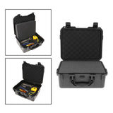 Waterproof Hard Case ABS Plastic Tool Storage Carry Case Outdoor Box wFoam L