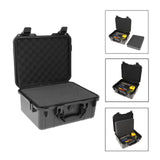 Waterproof Hard Case ABS Plastic Tool Storage Carry Case Outdoor Box wFoam L