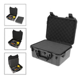 Waterproof Hard Case ABS Plastic Tool Storage Carry Case Outdoor Box wFoam L