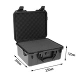 Maxbell Waterproof Hard Case ABS Plastic Tool Storage Carry Case Outdoor Box wFoam S