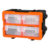 Maxbell Heavy-Duty Components Box Screw Containers Storage Case Parts Tool Box C