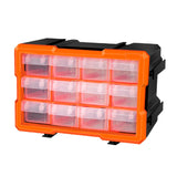 Maxbell Heavy-Duty Components Box Screw Containers Storage Case Parts Tool Box D