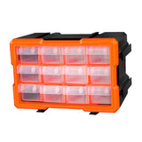 Maxbell Heavy-Duty Components Box Screw Containers Storage Case Parts Tool Box D