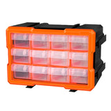 Maxbell Heavy-Duty Components Box Screw Containers Storage Case Parts Tool Box D