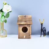 Maxbell 2xShabby Wooden Bird House Weatherproof Parrot Bird Nest Breeding Sleeping Box