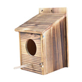 Maxbell 2xShabby Wooden Bird House Weatherproof Parrot Bird Nest Breeding Sleeping Box