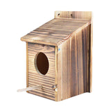 Maxbell 2xShabby Wooden Bird House Weatherproof Parrot Bird Nest Breeding Sleeping Box